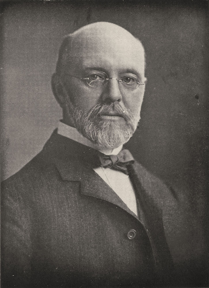 BALTIMORE. Dr Ira Remsen, new President, Johns Hopkins University 1907 print